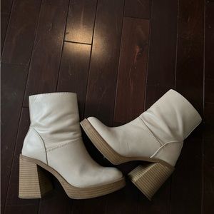 white booties